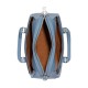Darcie Canvas With Leather Handbag Shoulder Bag Crossbody Bag Mini Women S Cornflower Blue