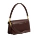 Tabby Cow Leather Shoulder Bag Medium Women S Maple Brown