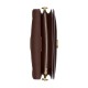 Tabby Cow Leather Shoulder Bag Medium Women S Maple Brown