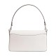 Tabby Calfskin One Shoulder Handbag Medium Size Women S Ivory