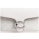 Tabby Calfskin One Shoulder Handbag Medium Size Women S Ivory