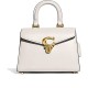 Cow Leather Handbag Shoulder Bag Crossbody Bag Small Size Women S White
