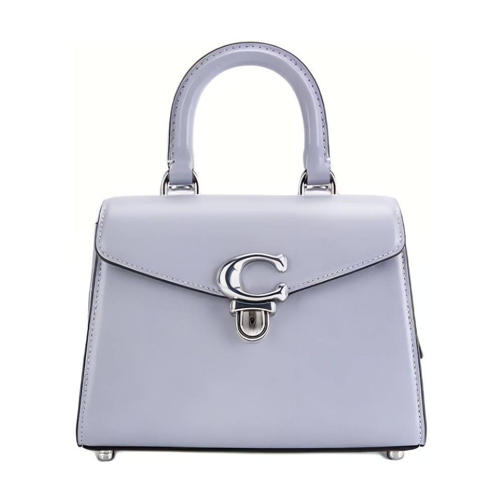 Sammy Cow Leather Lady Dior Bag Shoulder Bag Crossbody Bag Handbag Small Women S Gray Blue