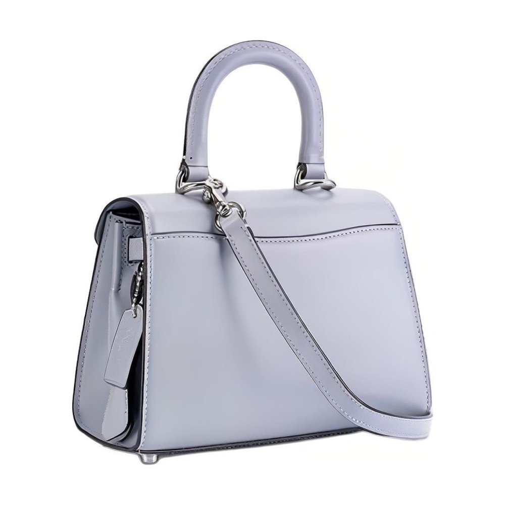 Sammy Cow Leather Lady Dior Bag Shoulder Bag Crossbody Bag Handbag Small Women S Gray Blue