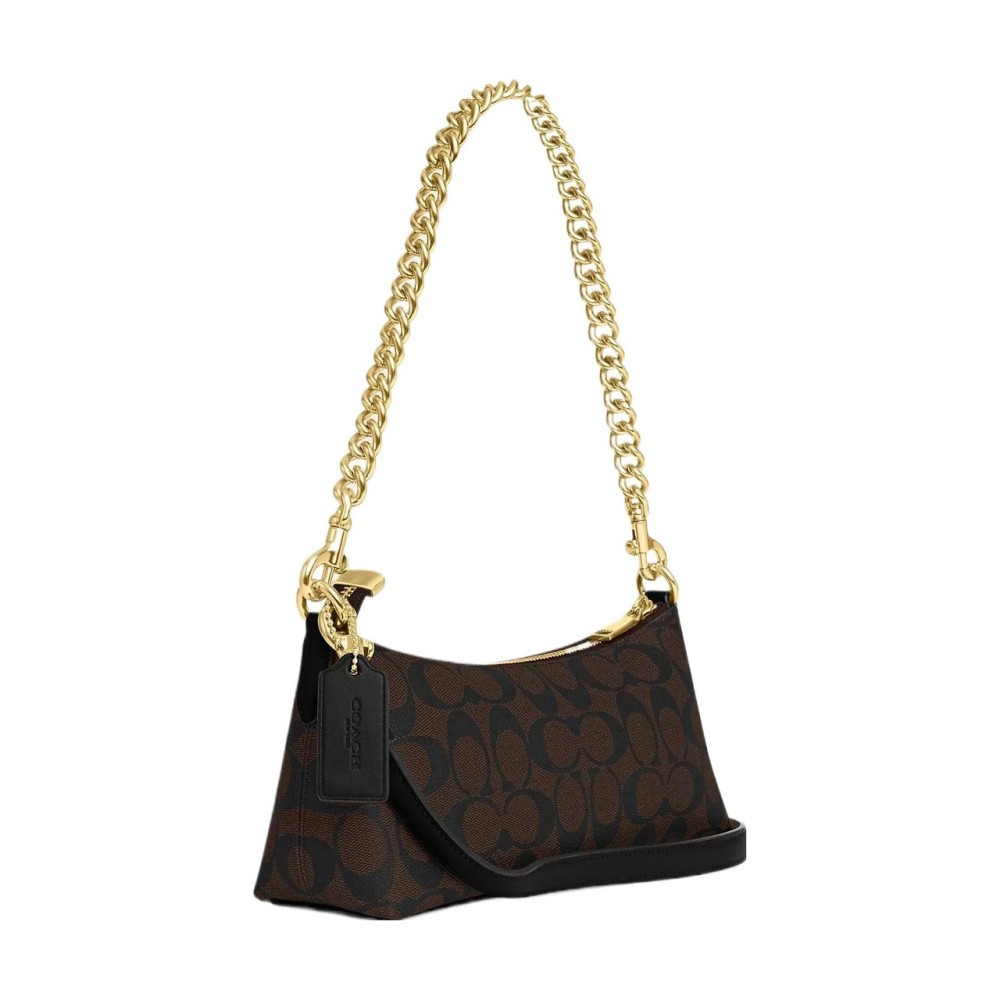 Charlotte Pvc Baguette Bag Handbag Shoulder Bag Women S Gold Brown Black