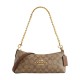 Charlotte Leather Baguette Bag One Shoulder Handbag Medium Women S Brown