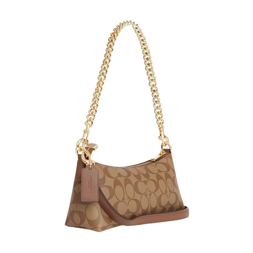 Charlotte Leather Baguette Bag One Shoulder Handbag Medium Women S Brown
