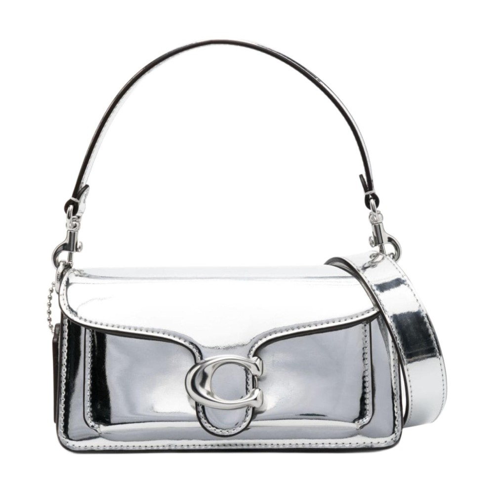 Tabby Shoulder Bag 20 In Metallic