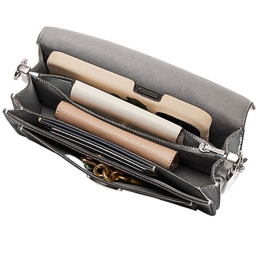 Tabby Shoulder Bag 20 In Metallic