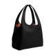 Lana Polished Pebble Leather Handbag Shoulder Bag Women S Black