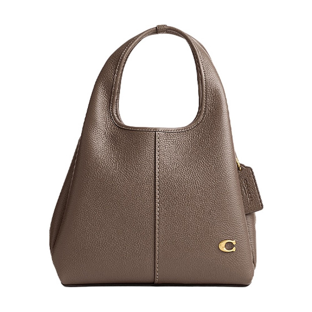 Lana Leather Handbag Shoulder Bag Women S Taupe