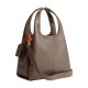 Lana Leather Handbag Shoulder Bag Women S Taupe