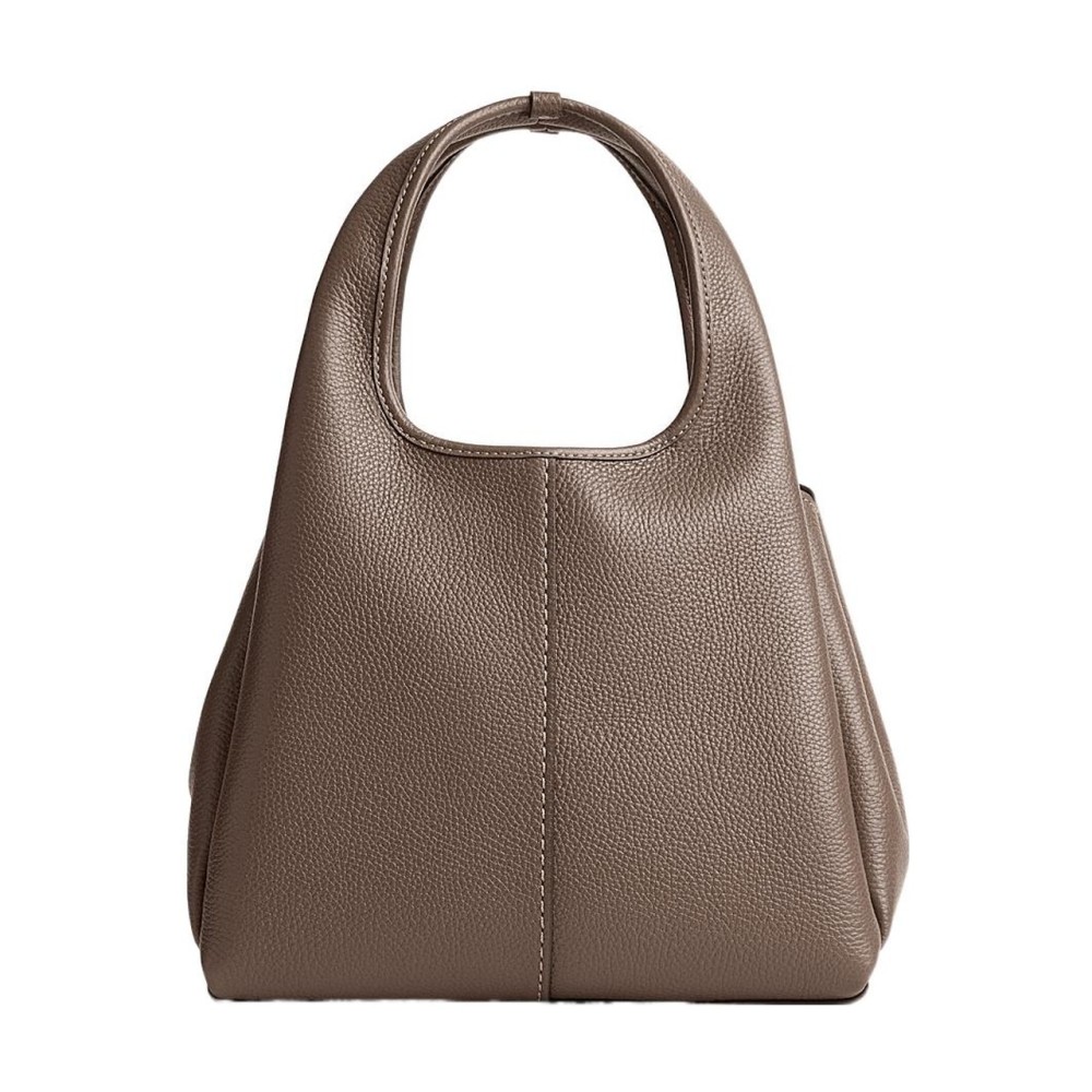 Lana Leather Handbag Shoulder Bag Women S Taupe