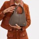 Lana Leather Handbag Shoulder Bag Women S Taupe