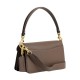 Tabby Leather Handbag Shoulder Bag Crossbody Bag Small Size Women S Brown