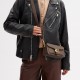 Tabby Leather Handbag Shoulder Bag Crossbody Bag Small Size Women S Brown