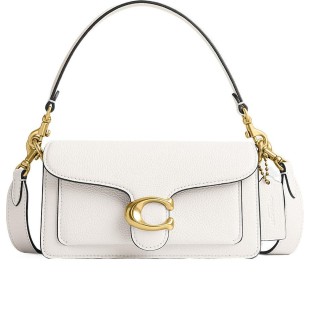 Tabby 20 Pebbled Leather Tote Bag
