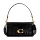 Tabby Patent Leather God Of Wine Bag Handbag Shoulder Bag Medium Size Women S Black