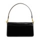 Tabby Patent Leather God Of Wine Bag Handbag Shoulder Bag Medium Size Women S Black