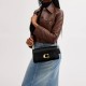 Tabby Patent Leather God Of Wine Bag Handbag Shoulder Bag Medium Size Women S Black
