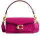 Tabby Patent Leather Messenger Bag Handbag Shoulder Bag Women S Magenta