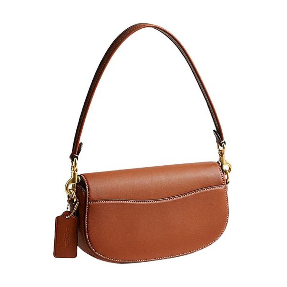 Harley Cow Leather Saddle Bag Handbag Shoulder Bag Women S Brown