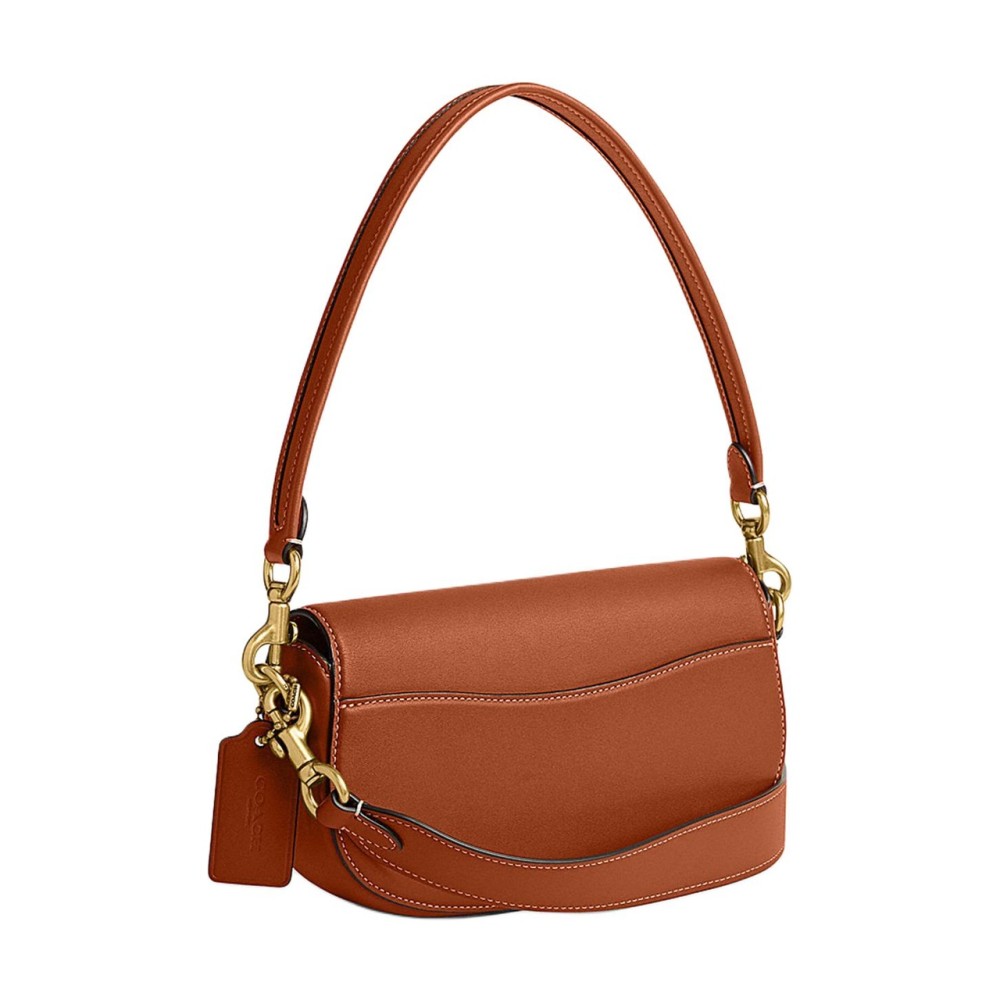 Harley Cow Leather Saddle Bag Handbag Shoulder Bag Women S Brown