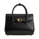 Calfskin Briefcase Handbag Medium Women S Black