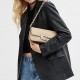 Idol Cow Leather Portable Crossbody Bag Shoulder Bag Women S Ivory