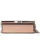 Idol Cow Leather Portable Crossbody Bag Shoulder Bag Women S Nude