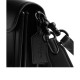 Tabby Cow Leather Shoulder Bag Women S Black