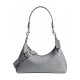 Juliet Cow Leather Portable Crossbody Bag Shoulder Bag Large Women S Gray Blue