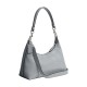 Juliet Cow Leather Portable Crossbody Bag Shoulder Bag Large Women S Gray Blue