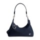 Juliet Cow Leather Portable Crossbody Bag Shoulder Bag Unisex Dark Blue