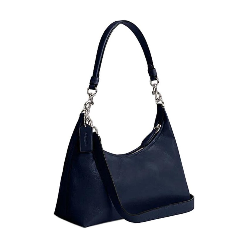 Juliet Cow Leather Portable Crossbody Bag Shoulder Bag Unisex Dark Blue