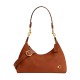 Juliet Suede Shoulder Bag Women S Brass Polished Amber