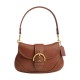 Soho Recycled Leather One Shoulder Handbag Medium Size Women S Saddle