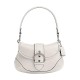 Soho Cow Leather Hobo Bag One Shoulder Handbag Medium Size Women S Pink White