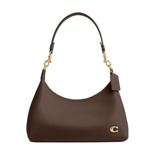 Juliet Oiled Tanned Leather Crossbody One Shoulder Handbag Large Women S Dark Stone Color