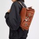 Soft Tabby Grain Leather Shoulder Bag Crossbody Bag Medium Women S Silver Polished Amber