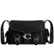 Western Tabby Grain Leather Shoulder Bag Crossbody Bag Medium Women S Black