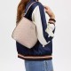 City Signature Coated Canvas Handbag Shoulder Bag Small Women S Sand
