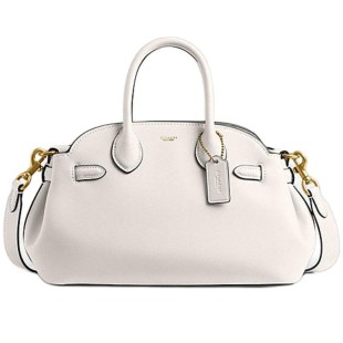 Empire Cow Leather Shoulder Bag Crossbody Bag Handbag Women S Chalk White
