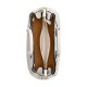 Empire Cow Leather Shoulder Bag Crossbody Bag Handbag Women S Chalk White