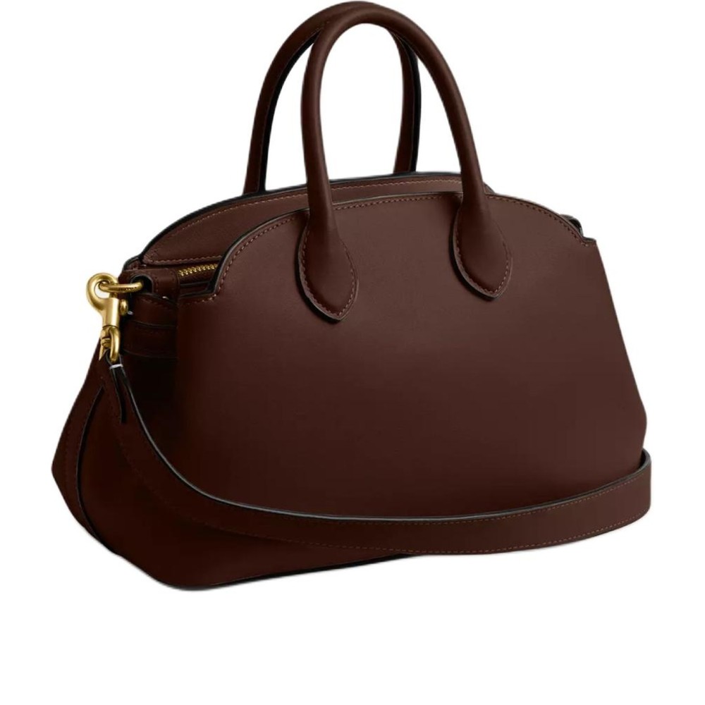 Empire Carryall Leather Crossbody One Shoulder Handbag Regular Women S Maple