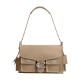 Cargosoft Tabby Grain Leather Biker Bag Shoulder Bag Handbag Medium Women S Khaki