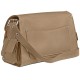 Cargosoft Tabby Grain Leather Biker Bag Shoulder Bag Handbag Medium Women S Khaki