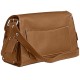 Tabbycargo Natural Grain Leather Shoulder Bag Medium Women S Brown