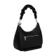 Teri Smooth Leather Handbag Shoulder Bag Large Women S Black