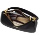 Teri Smooth Leather Handbag Shoulder Bag Large Women S Black